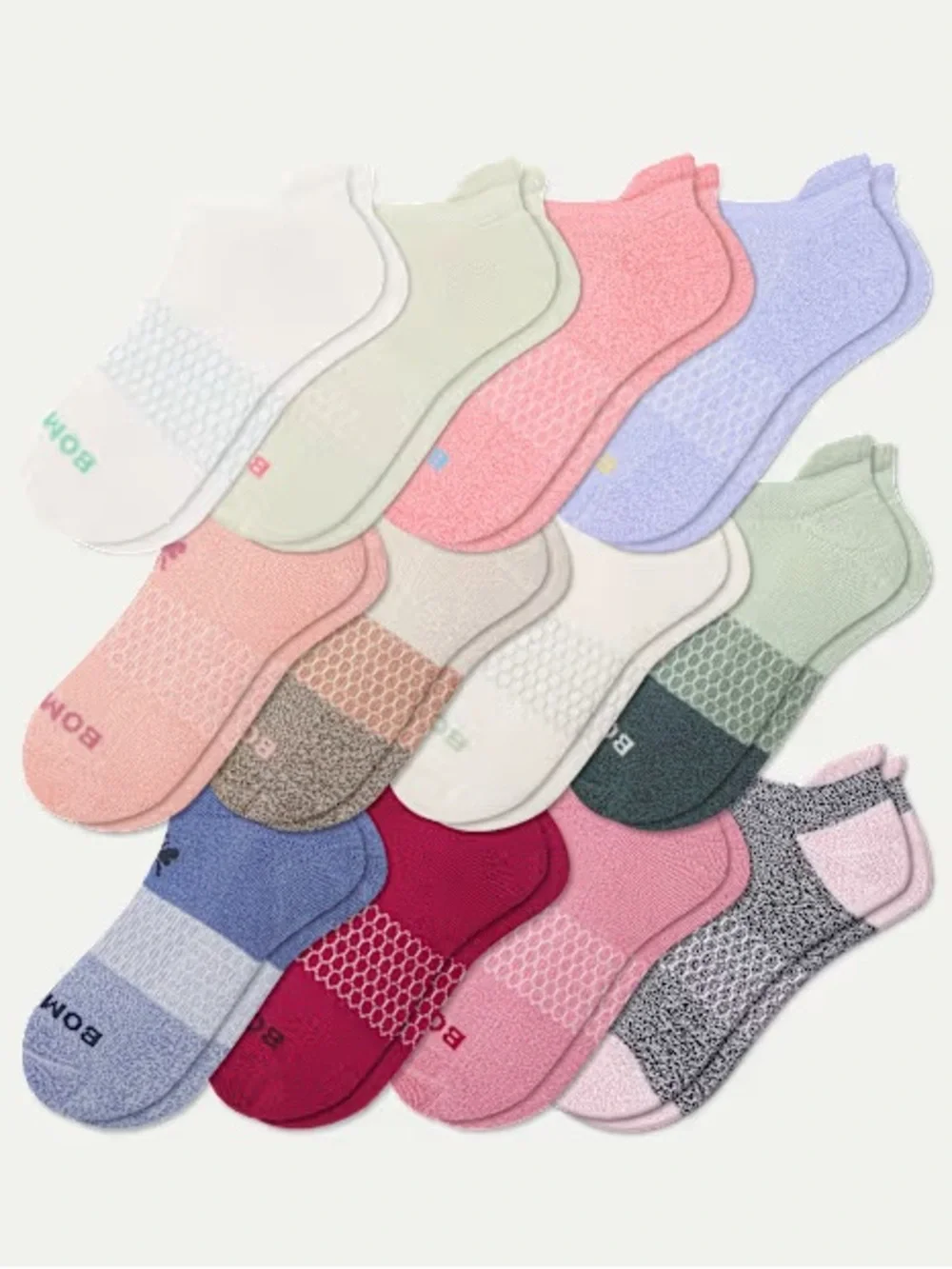Bombas Women's large No-Show Sock Bundle NWT